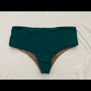 Acacia Swimwear Teal Waist Bikini Bottom